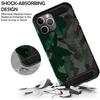 DuraSafe Cases for iPhone 11 PRO Max 6.5" 2019 A2161 A2220 A2218 Military Printed Rugged Heavy Duty Case with Kickstand - Military Green(Without Holster) view 2