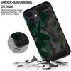 DuraSafe Cases for iPhone 11 6.1" 2019 A2111 A2223 A2221 Military Printed Rugged Heavy Duty Case with Kickstand - Military Green(Without Holster) view 2
