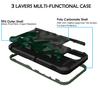 DuraSafe Cases for iPhone 11 6.1" 2019 A2111 A2223 A2221 Military Printed Rugged Heavy Duty Case with Kickstand - Military Green(Without Holster) view 4