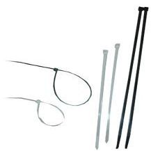 100 Pc. 14 in. Black UV Stabilized Nylon Cable Ties