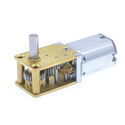 Bclla Zkenshan-DIY Motor DC 3V 6V 12V Micro Gear Motor 15/30/60/63/120 RPM Low Speed Gear Motor Electric Mini Reducer Motor Reduction Gear Motor, Easy to Install (Speed(RPM) : 3V15RPM)