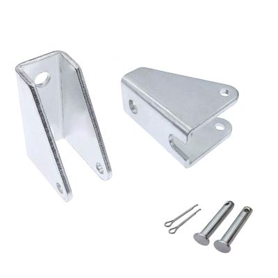 Bclla Zkenshan-DIY Motor 2pcs H-Type Linear Actuator Motor Bracket Electric Push Rod Motor DC Reciprocating Portable, Easy to Install