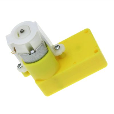 Bclla Zkenshan-DIY Motor 6V Bend of Uniaxial Gear TT Motor/Deceleration Motor/Gearbox/DC Geared Motor for Robot Car Toy,2Pcs, Easy to Install