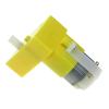 Bclla Zkenshan-DIY Motor 6V Bend of Uniaxial Gear TT Motor/Deceleration Motor/Gearbox/DC Geared Motor for Robot Car Toy,2Pcs, Easy to Install view 3