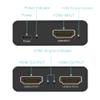 HDMI Splitter 1 in 2 Out - 4K@30Hz HDMI Splitter for Full HD 1080P 3D (1 Source to 2 Displays) view 3