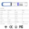100G QSFP28 LR4 for Arista Networks QSFP-100G-LR4, 100GBASE-LR4 QSFP28 Optical Transceiver Module,1310nm 10km LAN WDM LC SMF DOM view 2