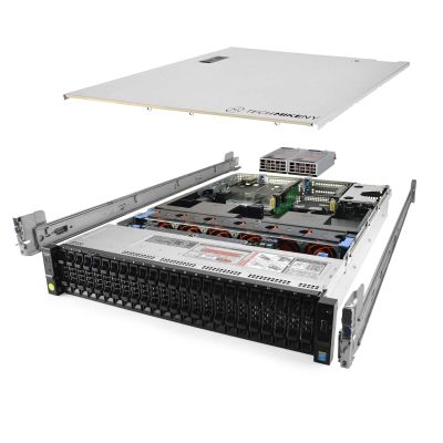 TechMikeNY Server E5-2690v3 2.60Ghz 12-Core 64GB RAM 2X 1TB SAS 12G PowerEdge R730xd (Renewed)
