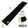 Klein Tools 450-320 Cable Management Sleeve, Cord Management for Home, Office or Job, 1-1/4-Inch Max Diameter, 3-Foot Length, Black, 2-Pack view 3