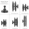 iBOLT Custom Industry Standard Suction Cup Dashboard/Windshield Mount - Featuring Our Heavy Duty 25mm / 1 inch Dual Socket Ball Mount- for Phones, Tablets, Barcode scanners, Vesa 75/100, etc. view 3