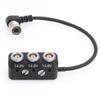 SZRMCC Hirose 4 Pin Male to 3X 2Pin Female Camera Power Splitter 1 to 3 Box for Sony F5 F55 ARRI Amira Camera view 1