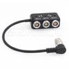 SZRMCC Hirose 4 Pin Male to 3X 2Pin Female Camera Power Splitter 1 to 3 Box for Sony F5 F55 ARRI Amira Camera view 3