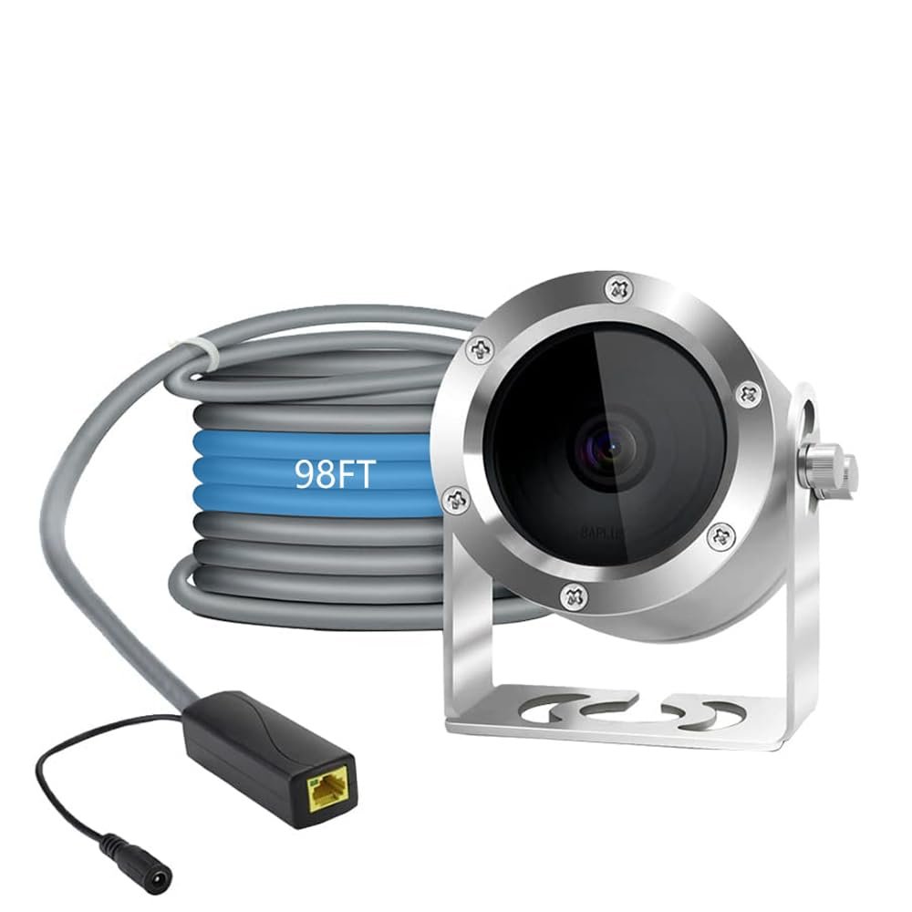Barlus Underwater Camera 5MP 30M Cable Stainless Steel