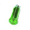 125V AC Indicator Light LED Dash Bulbs - Energy Saving, Green, Pack of 5 view 1