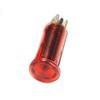 220V AC Indicator Light LED Dash Bulbs - Energy Saving, Red, Pack of 5 view 1
