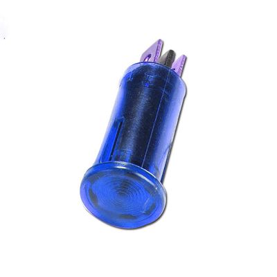 12V DC Indicator Light LED Dash Bulbs - Energy Saving, Blue, Pack of 5