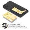 Asuwish Compatible with Moto G Stylus 2021 4G Case and Tempered Glass Screen Protector Cover Card Holder Slot Kickstand Phone Cases for Motorola GStylus 6.8 Stylo XT2115DL XT2115-1 Women Men Black view 4