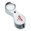 Vixen D17 41377 Metal Holder 10x Magnifying Glass Loupe Silver view 1