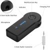 Bluetooth Receiver 5.0 Wireless Audio Receiver, 3.5mm Jack AUX car Audio/Wired Headset/Home Stereo System Compatible, can be Connected to Smartphone/Tablet Bluetooth, Hands-Free Compatible Microphone view 4