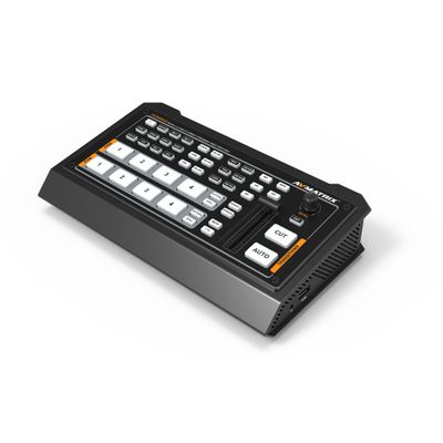 AVMATRIX HVS0402U 4 x HDMI Inputs Multi Format Video Mixer Switcher USB Output Real Time Live Streaming Multi Camera Production