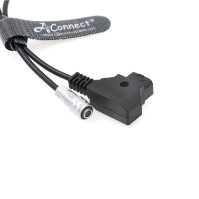 AConnect BMPCC4K-2Pin-Dtap-Cable Blackmagic Pocket Cinema Camera 4K|6K Weipu 2 Pin Female to P Tap Power Cable Gold Mount V Mount 1M