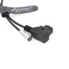 AConnect BMPCC4K-2Pin-Dtap-Cable Blackmagic Pocket Cinema Camera 4K|6K Weipu 2 Pin Female to P Tap Power Cable Gold Mount V Mount 1M view 1