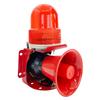 110db Industrial Siren Alarm Sound and Light Alarm Horn Strobe Flashing Air Raid Siren Outdoor&Indoor Siren Safety Alarm Horn Waterproof (AC 110V) view 1