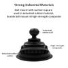 Strg Suction Cup Mount with 1'' Ball, Ball Mount with Suction Cup Base Compatible with RAM Mount and All 1 Inch/B Size/ 25mm Ball Double Socket Arms view 4