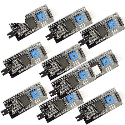 10pcs LCD Display Converter Board Adapter for Arduino LCD1602 2004A IIC/I2C/TWI/SPI Serial Interface Module for 1602