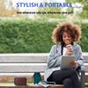 Tek Styz Speaker Compatible with Your Amazon Fire HD 10 (2019) Fabric Design 3W Playtime 6H Indoor, Outdoor Travel (Blue) view 2