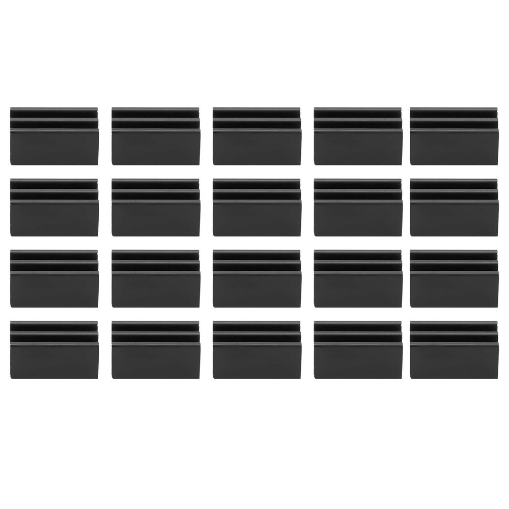 Aluminum Heat Sink, Aluminum CPU Cooler Strong for Routers for IC Radiators for CPUs