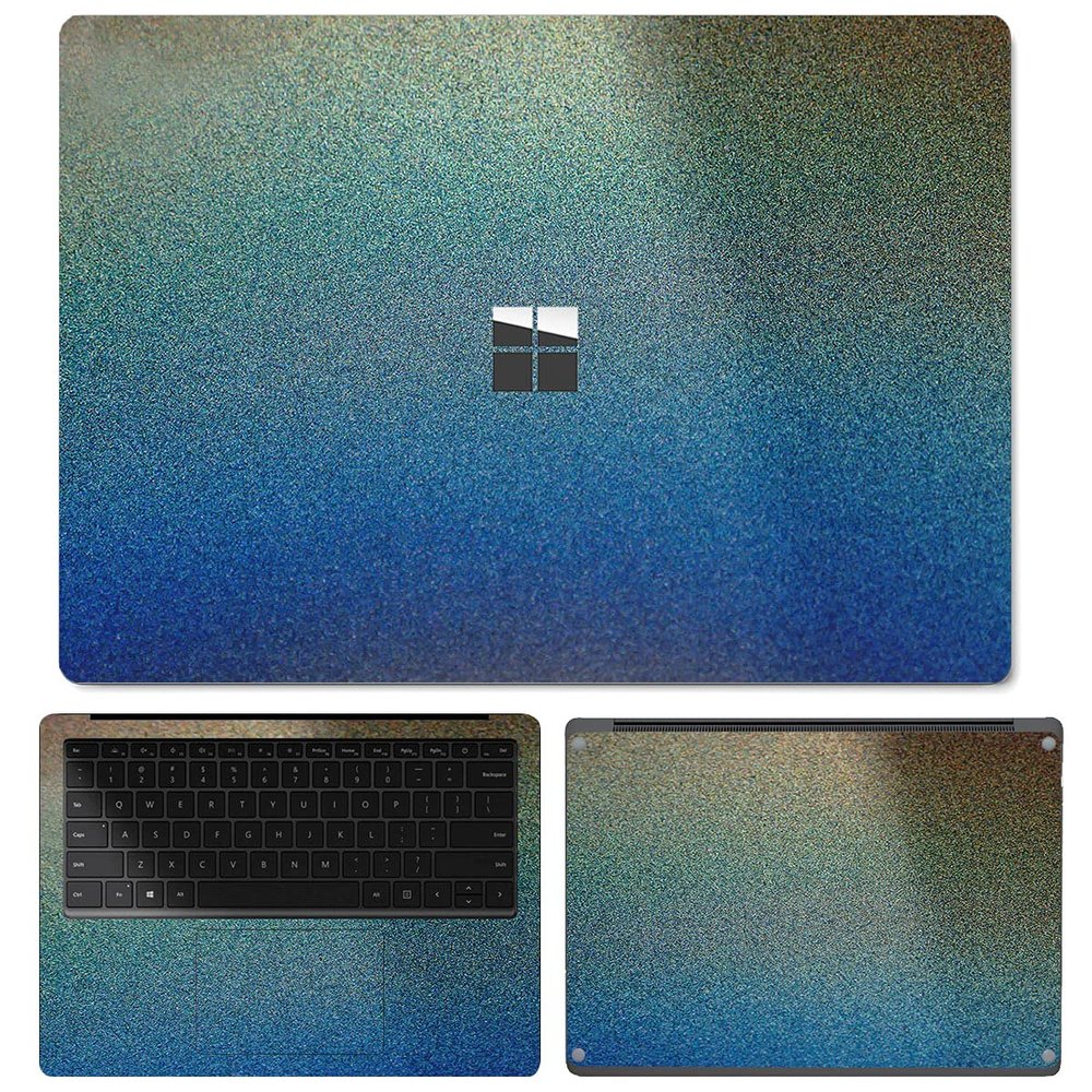 SopiGuard Sticker Skin for 2021 Surface Laptop 4 13.5" Edge-to-Edge Vinyl Wrap Include Top, Keyboard, Bottom Panels (Flip Psychedelic)