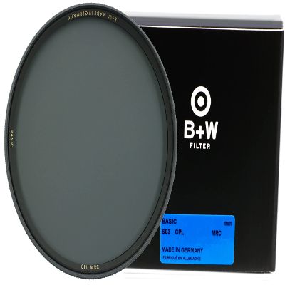B+W 39mm Basic Circular Polarizer MRC Glass Filter