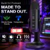 ZealSound Podcast Microphone for PC, Noise Cancellation USB Mic with Gain, Volume Adjustment & Mute Button, Monitoring & Echo, for YouTube, TikTok, Podcasting, Streaming, iPhone, iPad, Android, Mac view 2