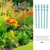 4 Set 200pcs Garden Straps Stake Electrical Cable Ties Green Plants Zipper Tie Gardening Ties Reusable Cable Ties Cable Straps Vine Binding Wire European and American view 2