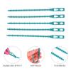 4 Set 200pcs Garden Straps Stake Electrical Cable Ties Green Plants Zipper Tie Gardening Ties Reusable Cable Ties Cable Straps Vine Binding Wire European and American view 4