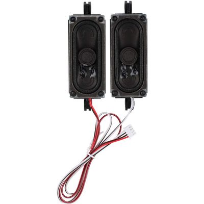 EBTOOLS TV Speaker, 2Pcs 4 Ohm 5W TV Box Speaker Loudspeaker Sound Amplifier Unit for LCD TV Advertising Player