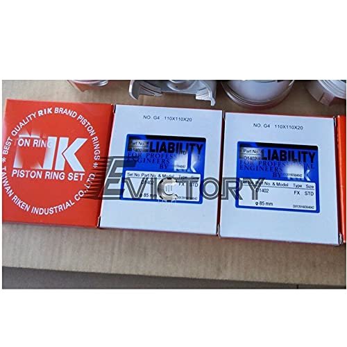 For KUBOTA D1403 rebuild kit piston ring + cylinder gasket + bearing