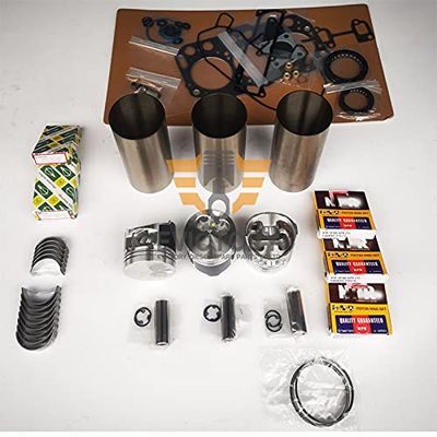 For yanmar 3TNV76 rebuild overhaul kit + water pump + connecting rod + valve