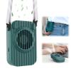 AMENKER 3 IN 1 Waist Fan/Necklace Fan/Desk Fan, Rechargeable Waist Fan with 3 Speed Vertical Strong Airflow, Hand Free Wearable USB Waist Fan for Women Kids Girls Men Desk Outdoor Travel view 1