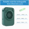 AMENKER 3 IN 1 Waist Fan/Necklace Fan/Desk Fan, Rechargeable Waist Fan with 3 Speed Vertical Strong Airflow, Hand Free Wearable USB Waist Fan for Women Kids Girls Men Desk Outdoor Travel view 3