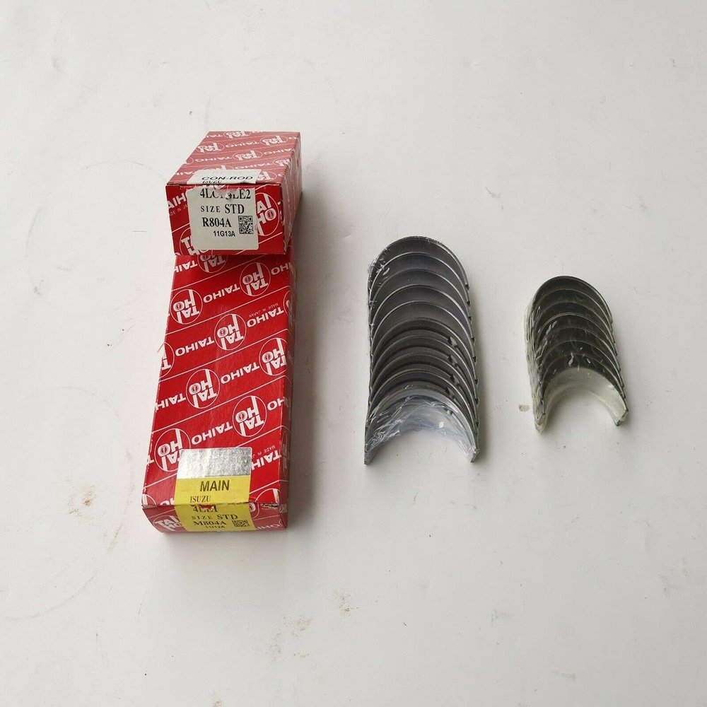 for Isuzu 4LE2 Main crankshaft Bearing 4LE2X Connecting Rod con Rod Bearing Black