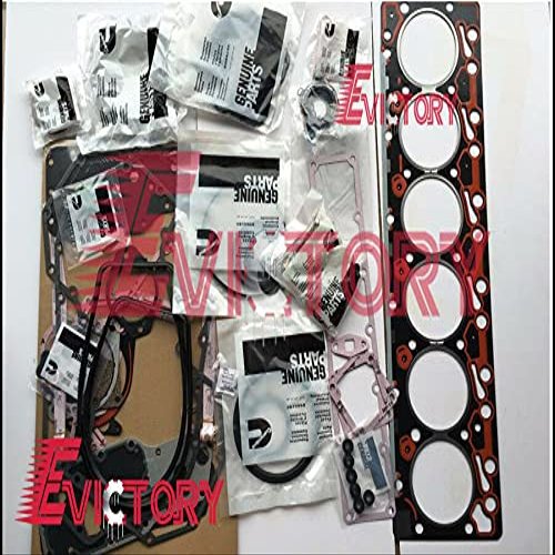 for Komatsu 6D102 S6d102E Full Engine Complete Gasket+Cylinder Head Gasket