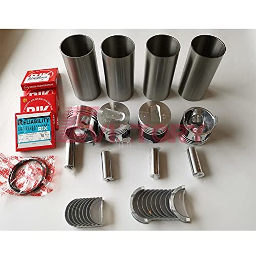 For Mitsubishi S4L S4L2 S4L-2 OIL PUMP + engine rebuild overhaul kit + piston+ piston ring + cylinder liner+ head gasket kit + big small end bearing