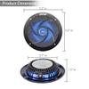 Pyle Low-Profile Waterproof Marine Speakers + Pyle Marine Bluetooth Stereo Radio - Boat Audio System Bundle view 4