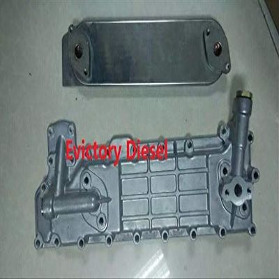 For Isuzu diesel parts 4BB1 4BB1T oil cooler core