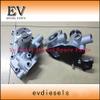 For Yanmar 3D84-2 3TN84E 3TN84L overhaul piston liner bearing gasket valve pump rod view 3