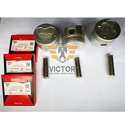 For Mitsubishi L3C piston + piston ring set
