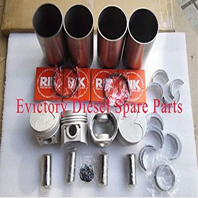 for yanmar 3D74 3TN74 3TNV74 rebuild repair kit bearing gasket piston ring liner sleeve