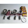 For yanmar S4D106 4TNV106 4TNV106T overhaul Piston+piston ring+ engine gasket view 1