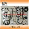 For yanmar S4D106 4TNV106 4TNV106T overhaul Piston+piston ring+ engine gasket view 3